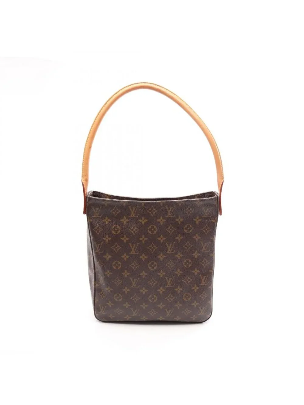 Louis Vuitton Shoulder Bag Looping GM Monogram Canvas Leather